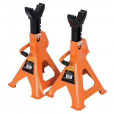 J032241 Jet Equipment & Tools 3 Ton Jack Stands - Ratcheting Style - Heavy Duty