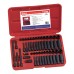 TF-255MS Genius Tools ¼” Dr. 55 Piece Metric & SAE Impact Socket Set